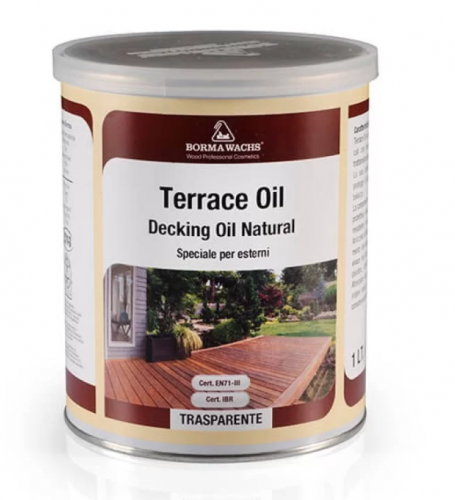 Цветное масло для террас TERRACE OIL - DECKING OIL NATURAL